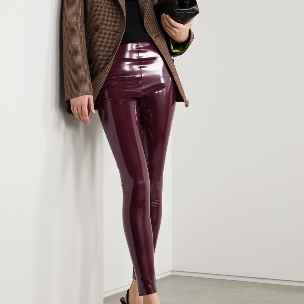 Commando Faux Patent Leather Leggings M
